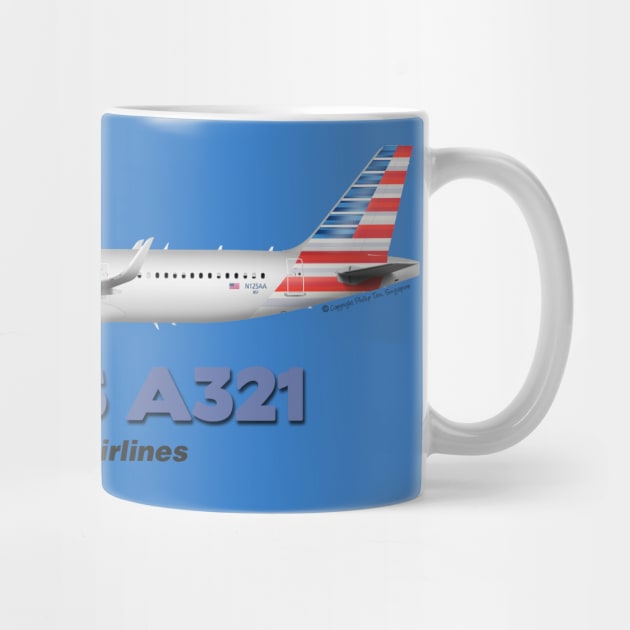 Airbus A321 - American Airlines by TheArtofFlying